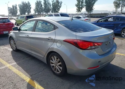 2015 Hyundai Elantra Se from USA, damaged, VIN 5NPDH4AE7FH589684
